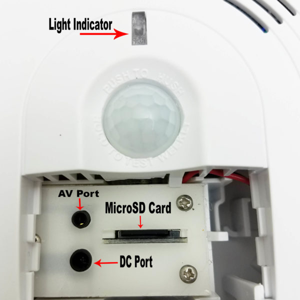OMNIX SMOKE DETECTOR HIDDEN CAMERA – FREE 16GB MICROSD CARD! - Image 6