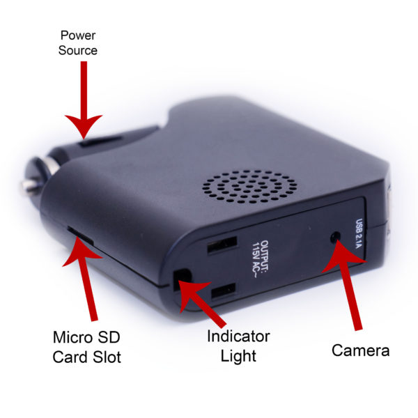 CAR ADAPTER HIDDEN CAMERA WITH FREE 16GB MICROSD CARD - Image 4