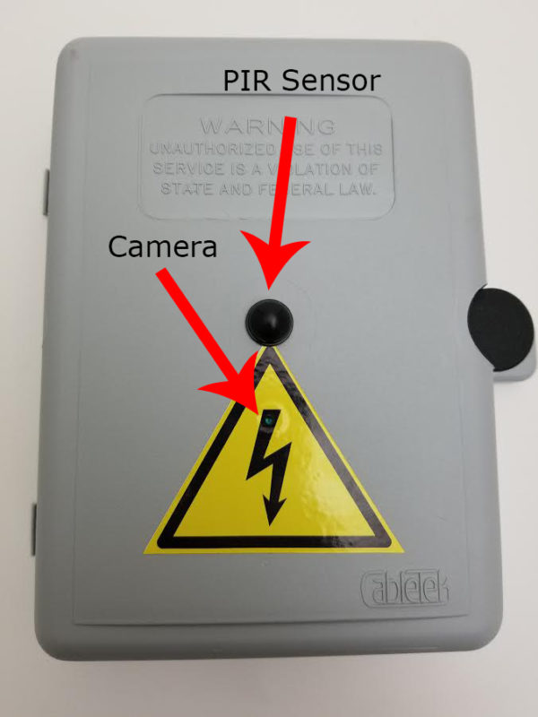 OMNIX ELECTRICAL BOX HIDDEN CAMERA – FREE 16GB MICROSD CARD!