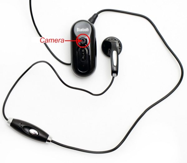 Bluetooth Clip Hidden Camera
