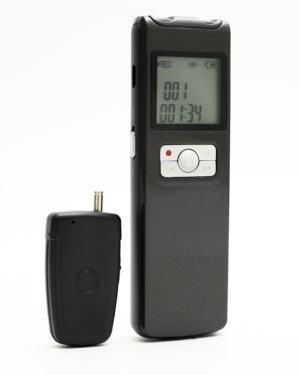 Long Duration Voice Recorder with 16GB Memory and Wireless Mic